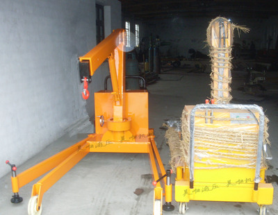 供应自行走起重机 液压吊车 小型起重机 全电动起重机|ms