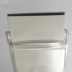 Moisture-proof and wrinkle-resistant certificate sleeve transparent PVC hard rubber sleeve exhibition rigid sleeve customized CARD CASE