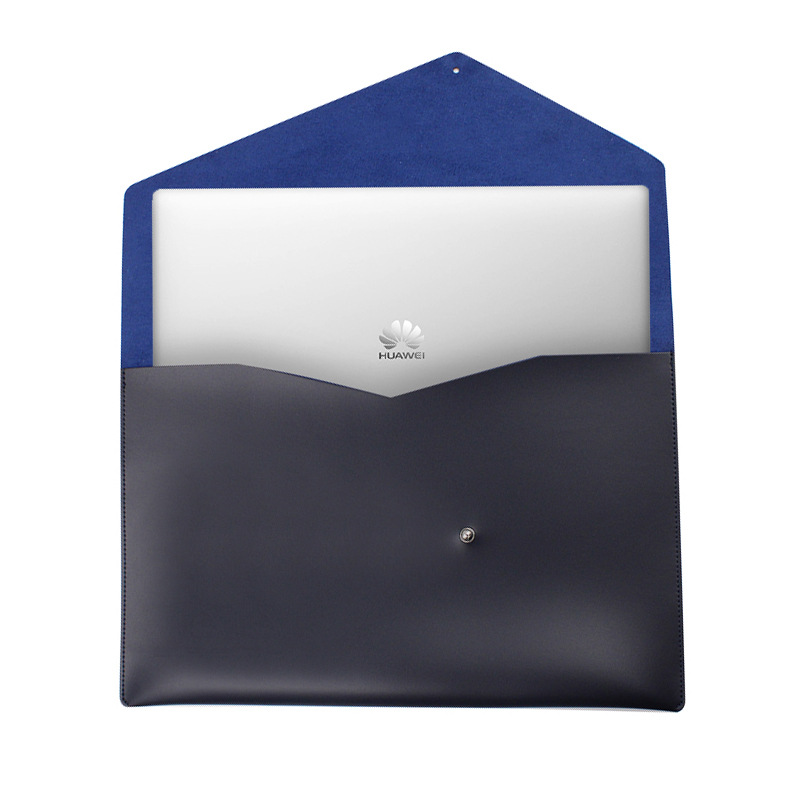 PU leather file bag Universal Tablet computer bag leather case protective cover business a4 meeting Information Kit customization