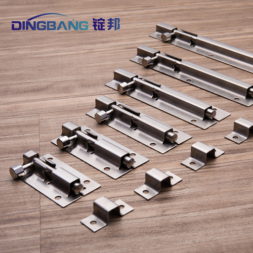 Stainless steel exposed plugs, stainless steel door bolts, stainless steel small square bolts wholesale