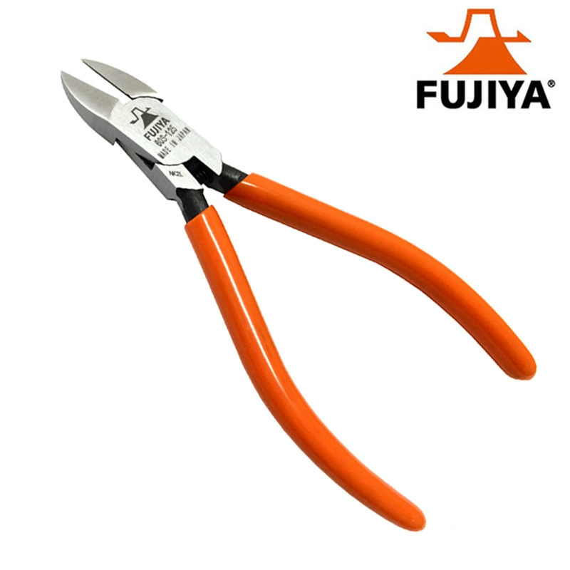 Японские сильные диагональные плоскогубцы FUJIYA 60S-125/60S-150 диагональные плоскогубцы с супер жестким лезвием
