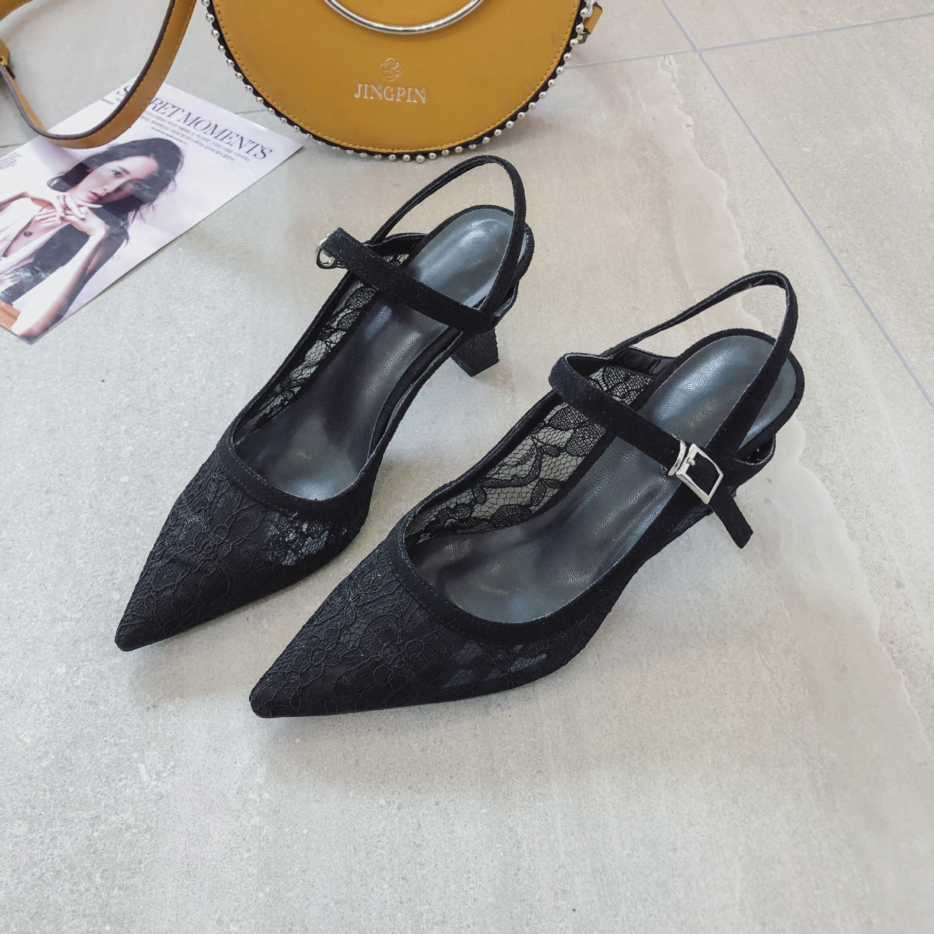 Chaussures été pour femme CHAUSSURES DE SOIE en Caoutchouc - Ref 3346943 Image 6