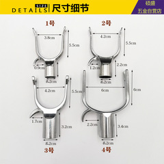 [Factory direct sales] Zinc alloy clothes fork/clothes fork accessories/clothes drying fork/clothes drying fork/coat fork