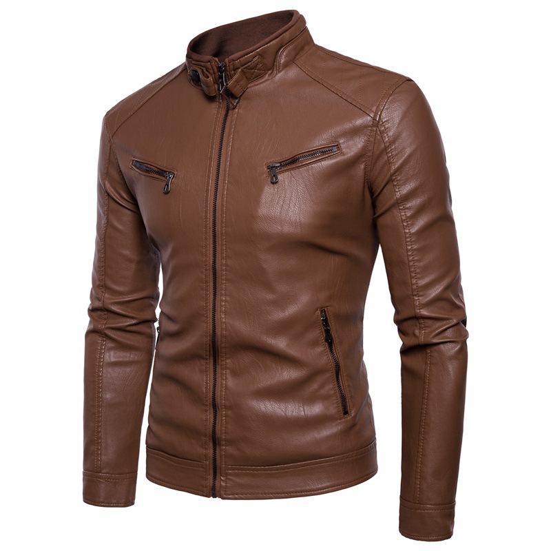 Veste en cuir homme - Ref 3443883 Image 9