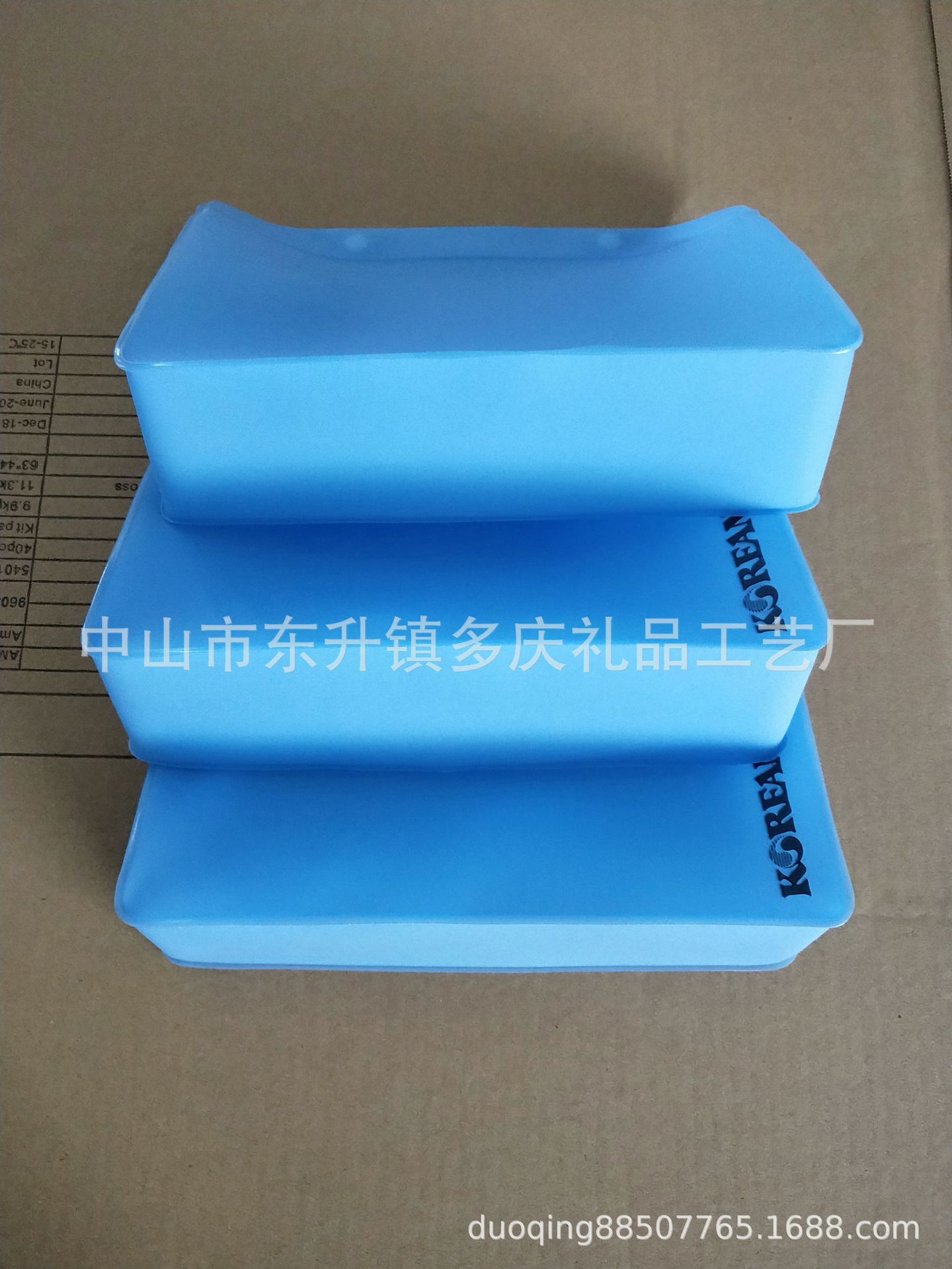 厂家生产环保EVA PVC化妆品袋、促销礼品袋、钮扣风琴袋