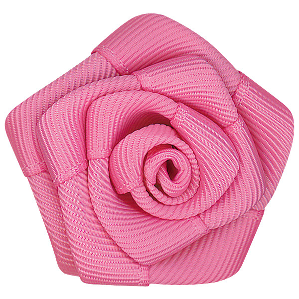 Cinta hecha a mano Rose cabeza material de poliéster Cinta pequeña flor ropa textil Decoración Accesorios cinta Rose