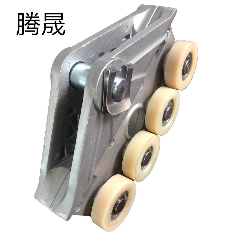 factory Direct selling Mute Combined Pulley optical cable Pulley Cable Pulley goods in stock wholesale aluminium alloy Car