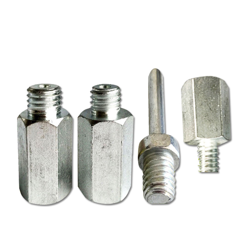 抛光机转换接头 电钻角磨机螺丝转换杆 14丝16丝口径转换头