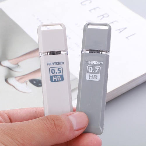 Hobby 33580 automatic pen lead simple model 0.5/0.7mm HB mechanical pencil refill automatic pen lead