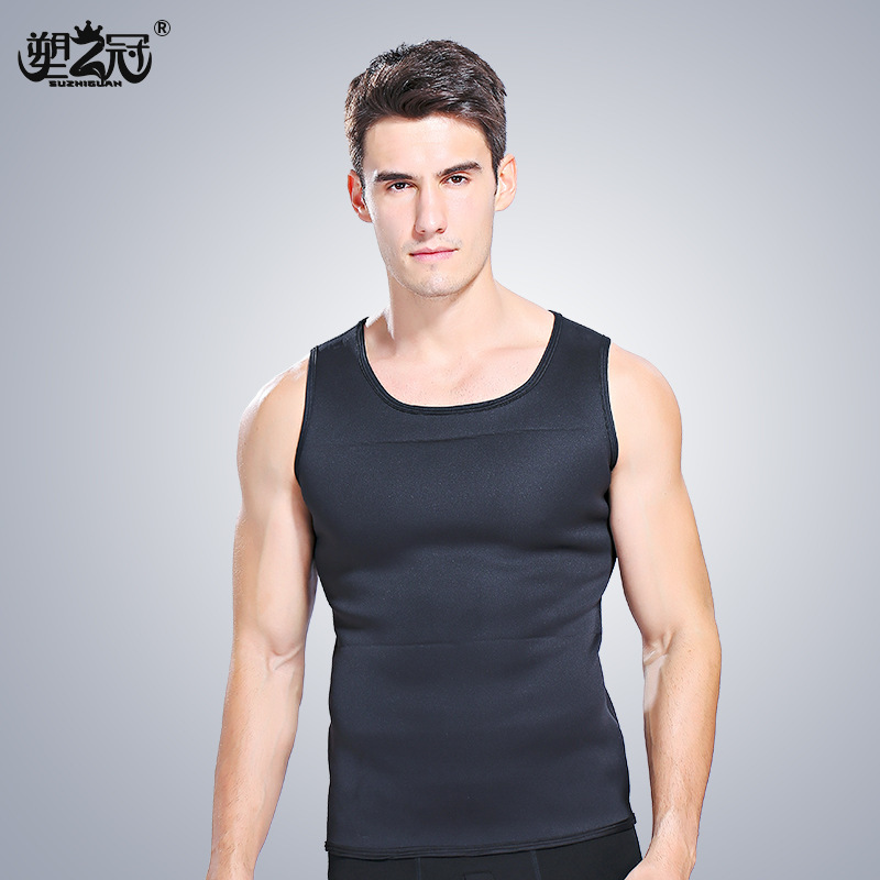 Hot shapers Sweat Self-heating Sports Vest Neoprene Body Shaping Vest Tight Belly Tight Top