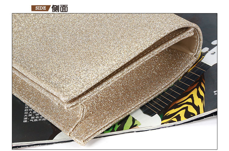 Cross-border New Dinner Bag Handmade Practical Three-fold Bag Banquet Clutch Bag display picture 3