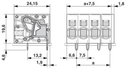 菲尼克斯 固定式连接器 - SPT 5/ 5-H-7,5-ZB - 1719228