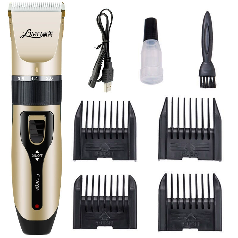 Rechargeable electric hair clipper for home use