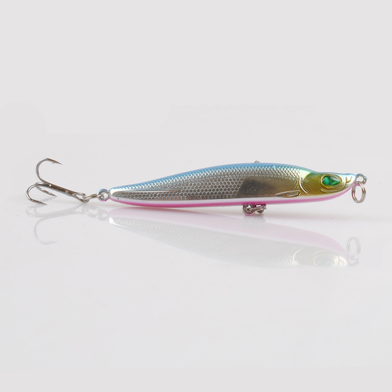Shallow Diving Minnow Lures Sinking Minnow Baits Fresh Water Bass Swimbait Tackle Gear