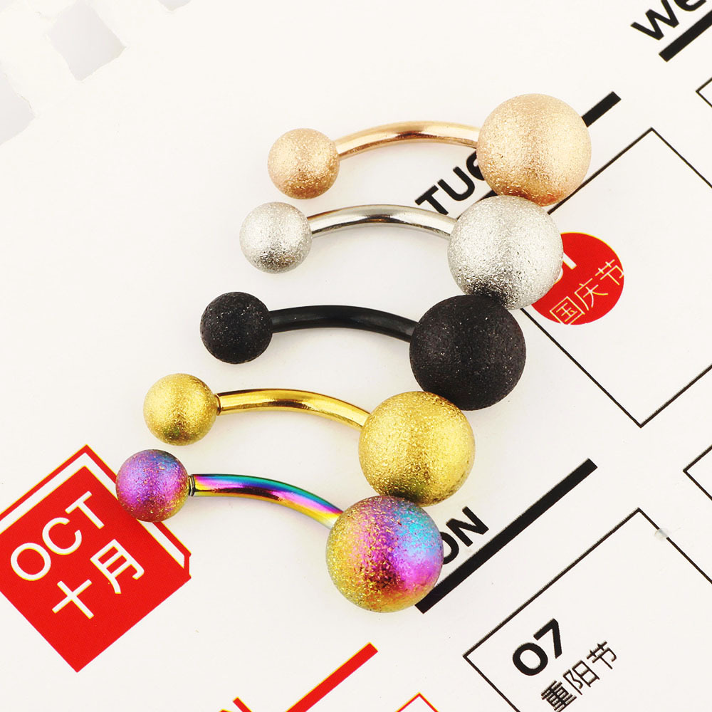 Pointed titanium steel lip stud product view
