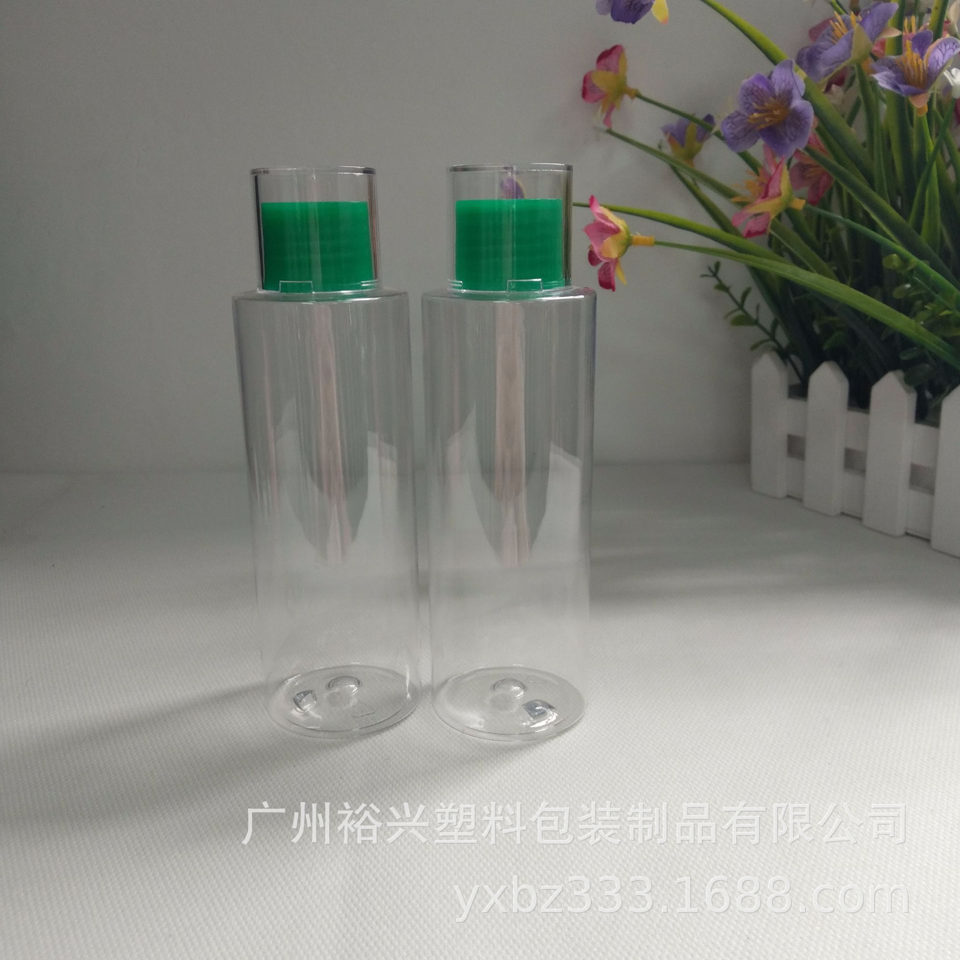 厂家供应80ml100ml110ml120ml130ml150ml180ml双层盖瓶 PET塑料瓶