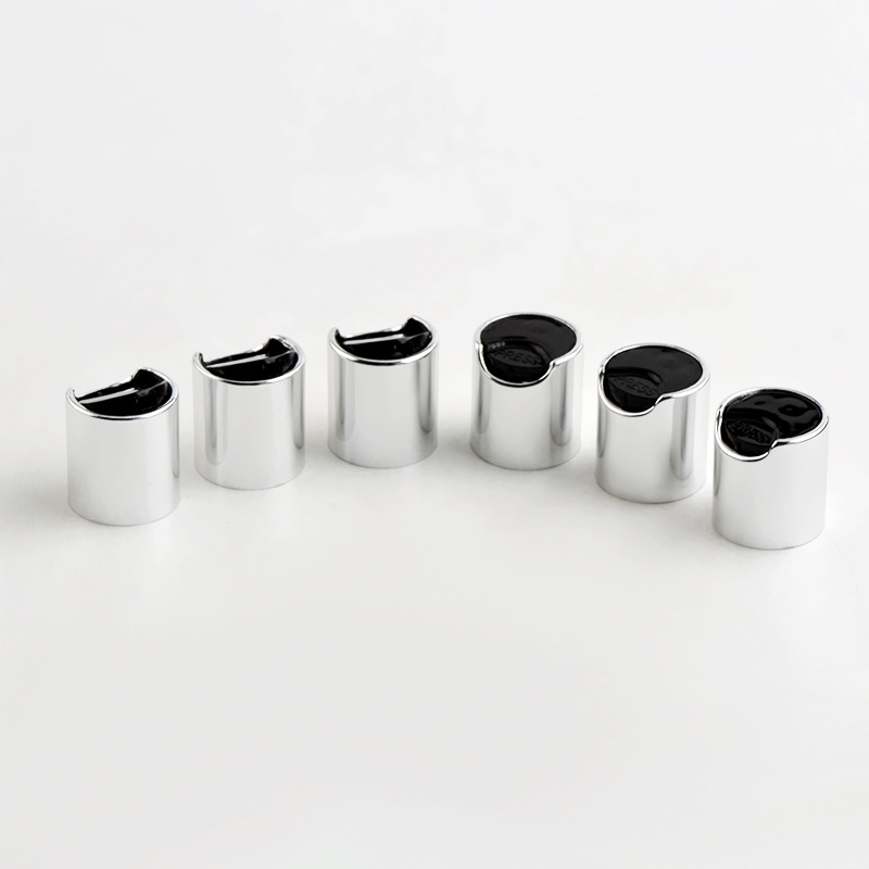 厂家直销20牙电化铝千秋盖 20口径PP化妆品瓶盖 乳液瓶按压盖