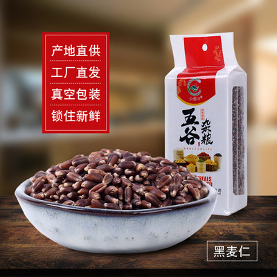 黑麦仁380克 双层真空袋装 五谷粗粮 滋补粥礼盒装  礼品批发 OEM