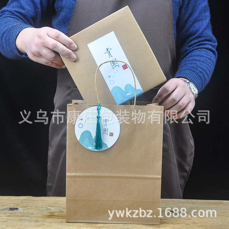 中国风青团礼盒 雪媚娘蛋黄酥月饼盒 糯米糍清明果手提包装盒