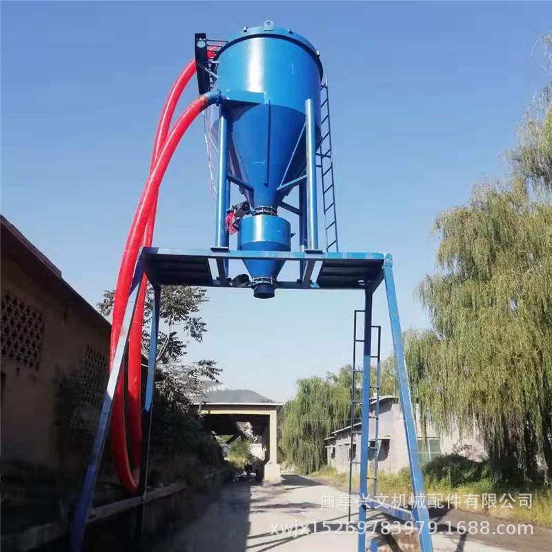 精细化工粉末气力输送机 自吸式无扬尘风力吸粮机水泥粉气力输送