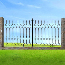 铸铁栏杆 庭院围墙护栏小区建筑铁艺围界栅栏 铸铁围栏