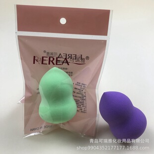 Gourd powder puff beauty egg makeup powder puff base makeup remover face washing wet use dry use water becomes bigger packaging gourd puff
