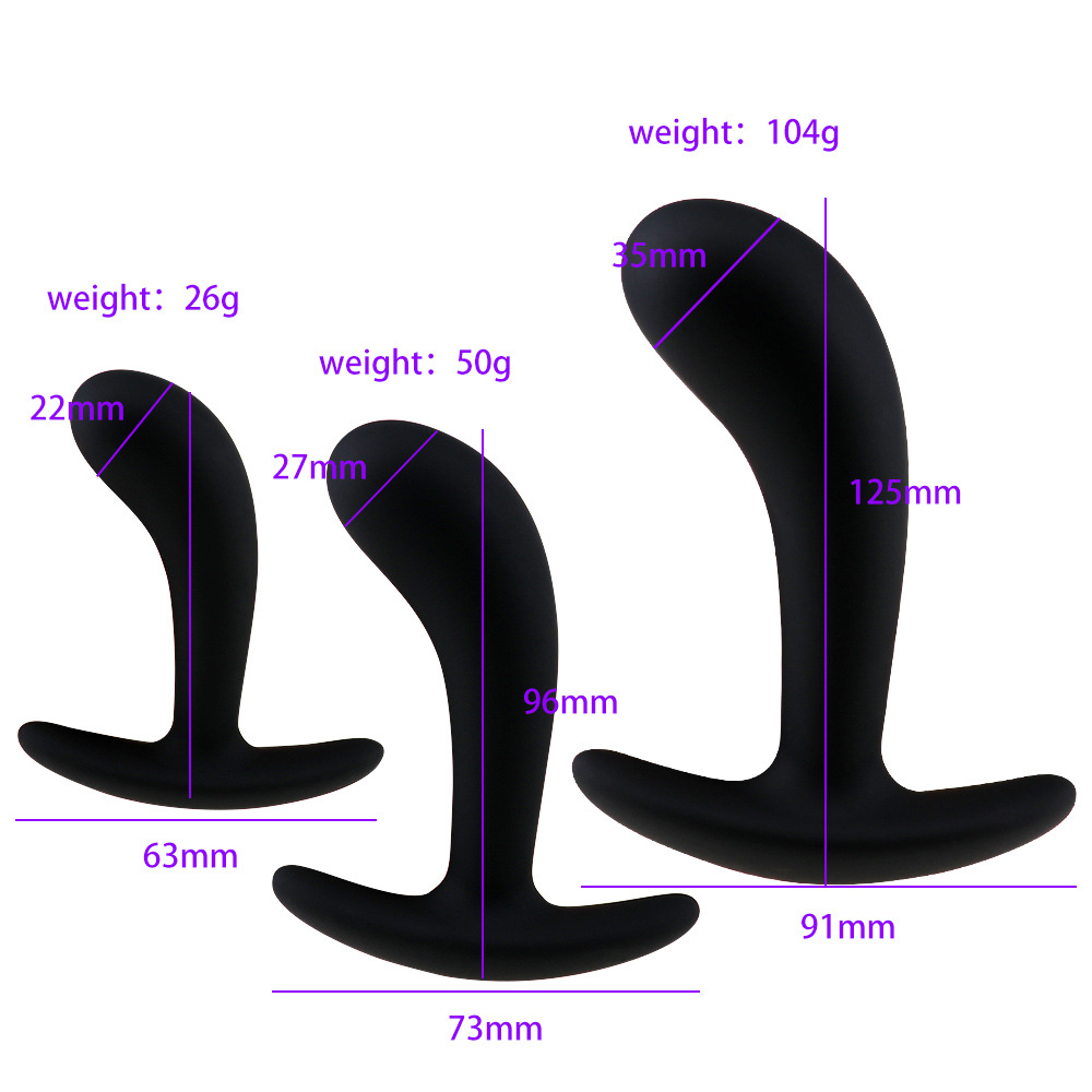 Silicone Anal Plug Set