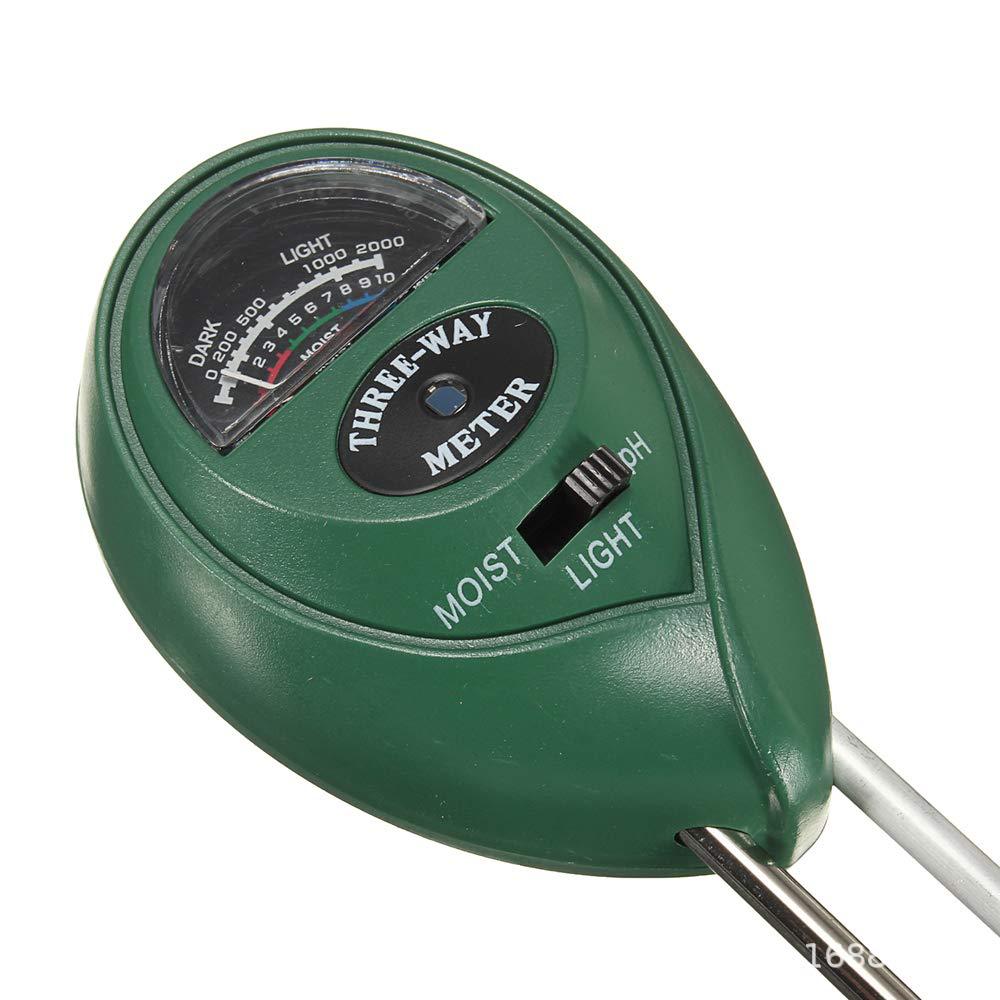 土壤检测仪探针式干湿度计园艺盆栽花草土地植物温度检测仪器 02