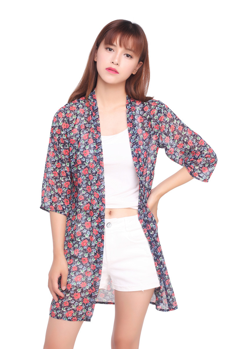 black background red flowers 3