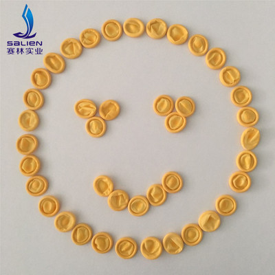 现货低价销售!穿戴舒适米黄色防静电手指套