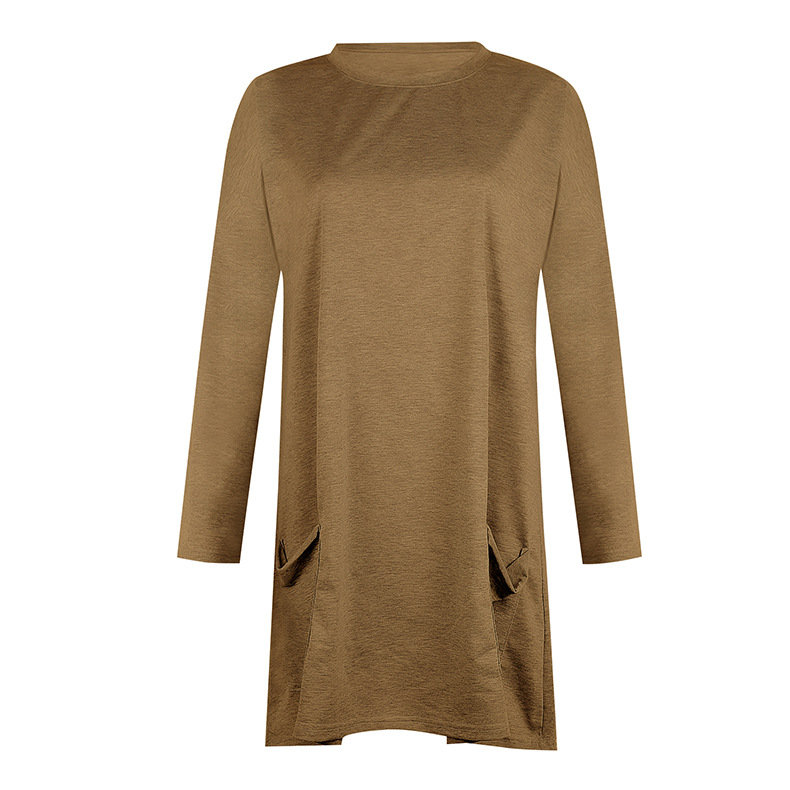 new fall/winter long-sleeved loose long T-shirt  NSZH28768