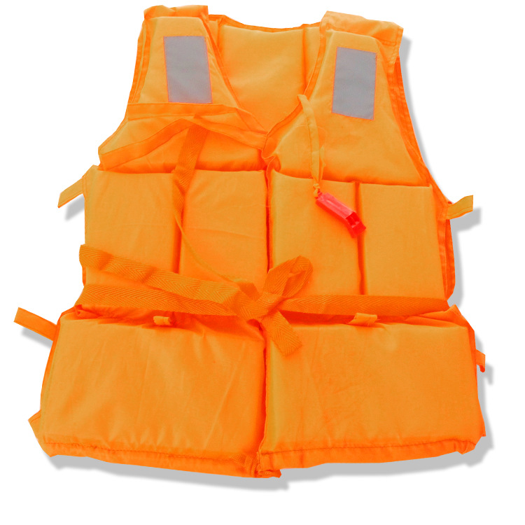 抗洪防汛救生衣带哨普通便宜成人救生衣冲浪漂流游泳背心泡沫船用|ms