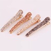 Hairgrip, bangs, scalloped accessory, Korean style, simple and elegant design, diamond encrusted, wholesale