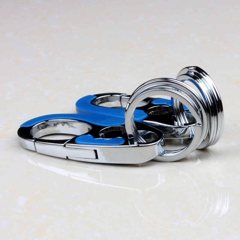 金属钥匙扣 腰挂汽车钥匙链圈挂件 定制 创意礼品