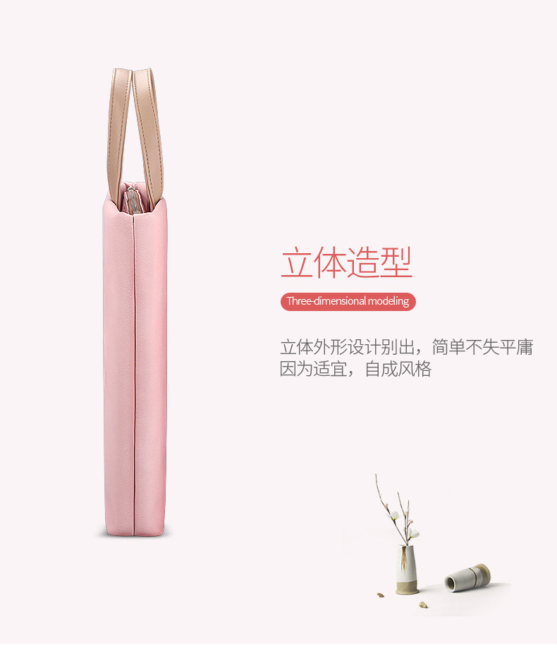 Wholesale portable laptop bags, single-shoulder bags, briefcases, 1345.6-inch fashionable laptops with logo printing available undefined