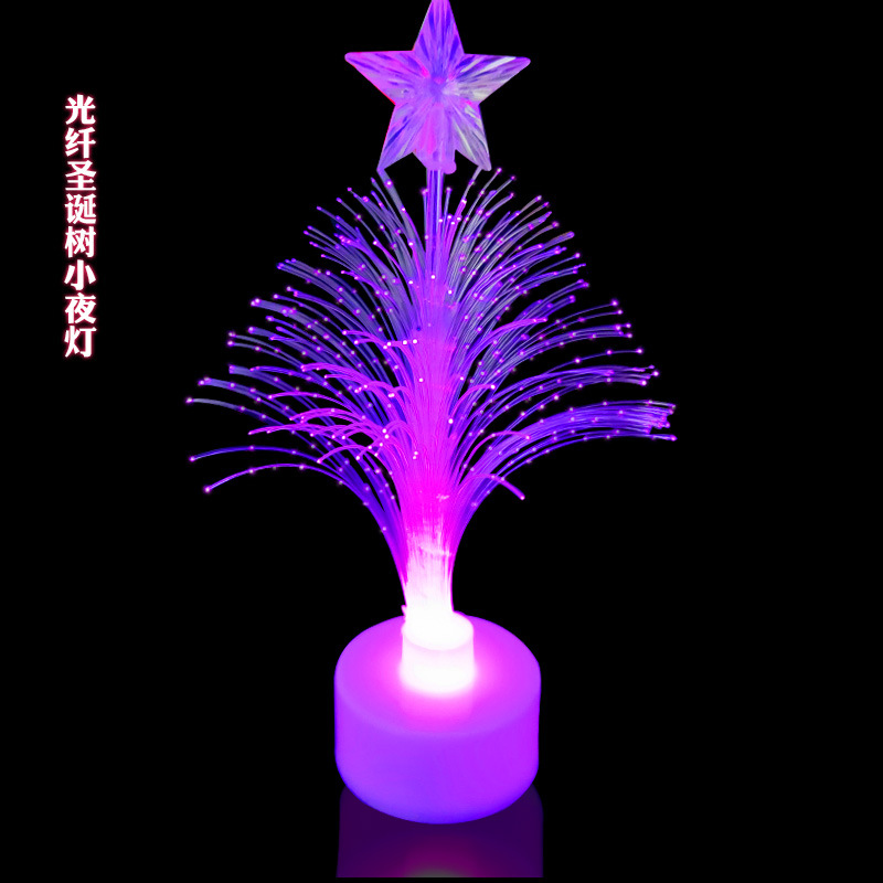 new pattern originality Colorful luminescence christmas tree Christmas Glow Toys led Flashing fiber tree Hot spread