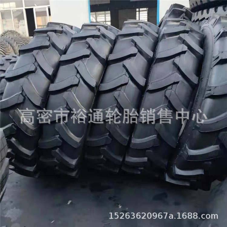 拖拉机轮胎8.3-22-24 农用工具车轮胎8.3-24 9.5-24-28-32 R1人字