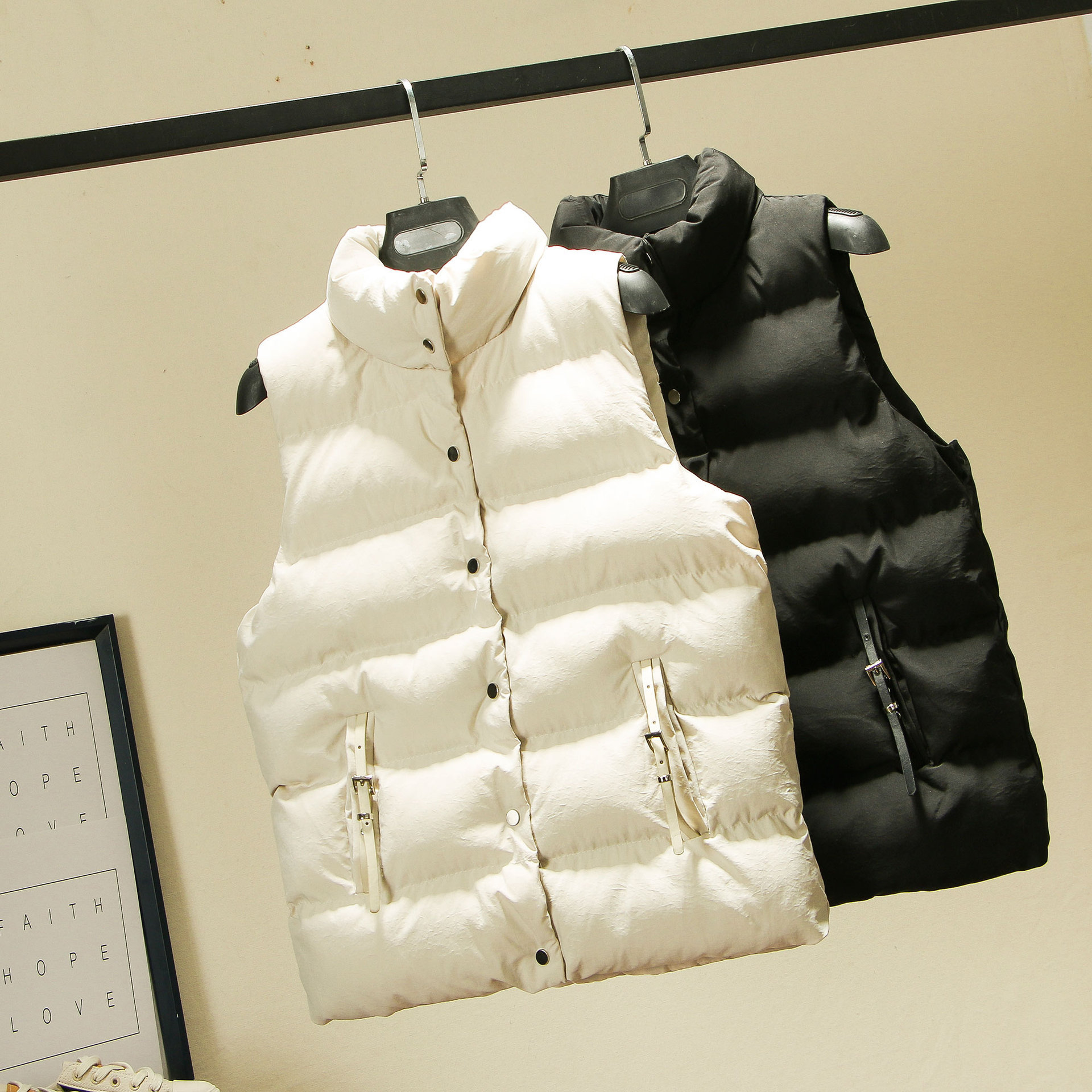 Gilet femme en Coton et lin - Ref 3317203 Image 3