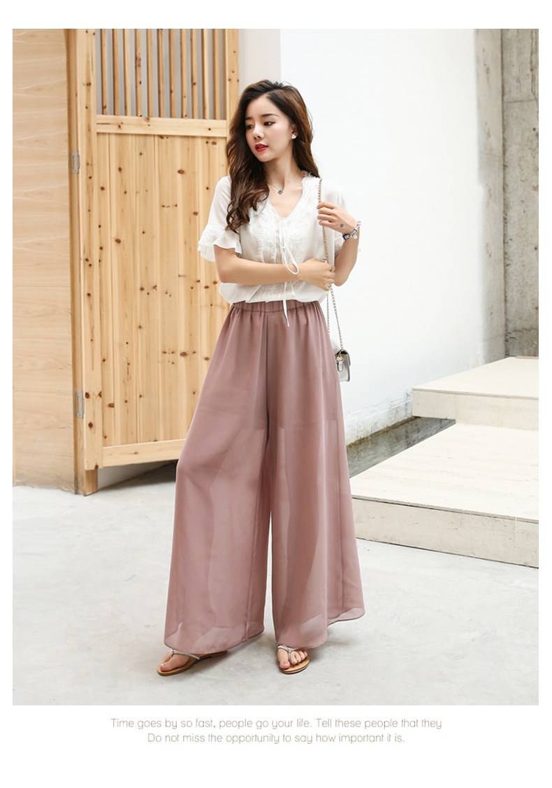 详情16阔腿裤女夏