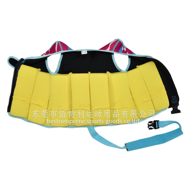 亚马逊热销潜水料救生漂流马甲 水上运动救生衣 成人儿童浮力背心