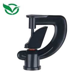 农业园林花园草坪绿化灌溉地插杆360度旋转雾化洒水折射塑料喷头