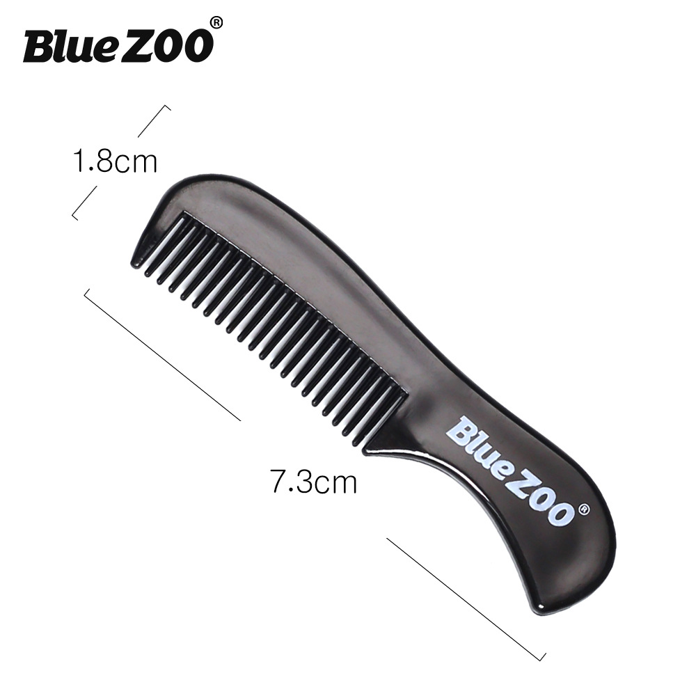 Men's care moustache comb 7.3*1.8cm portable beard comb men's beard styling tool comb