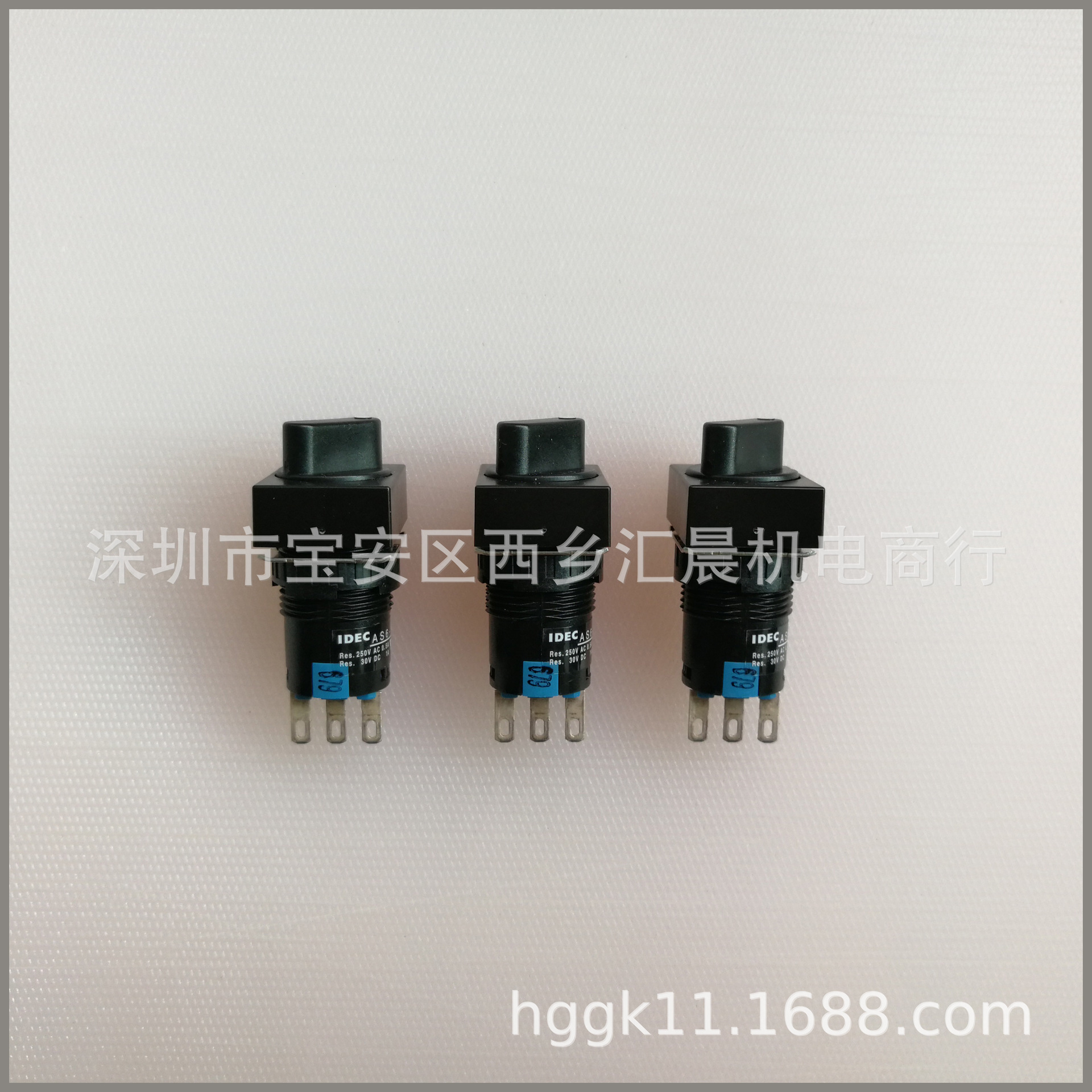 正品IDEC和泉选择开关AS6Q-2Y1C AS6Q-2Y2C