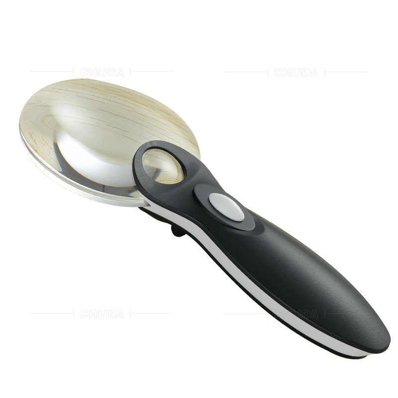 Handheld magnifying glass