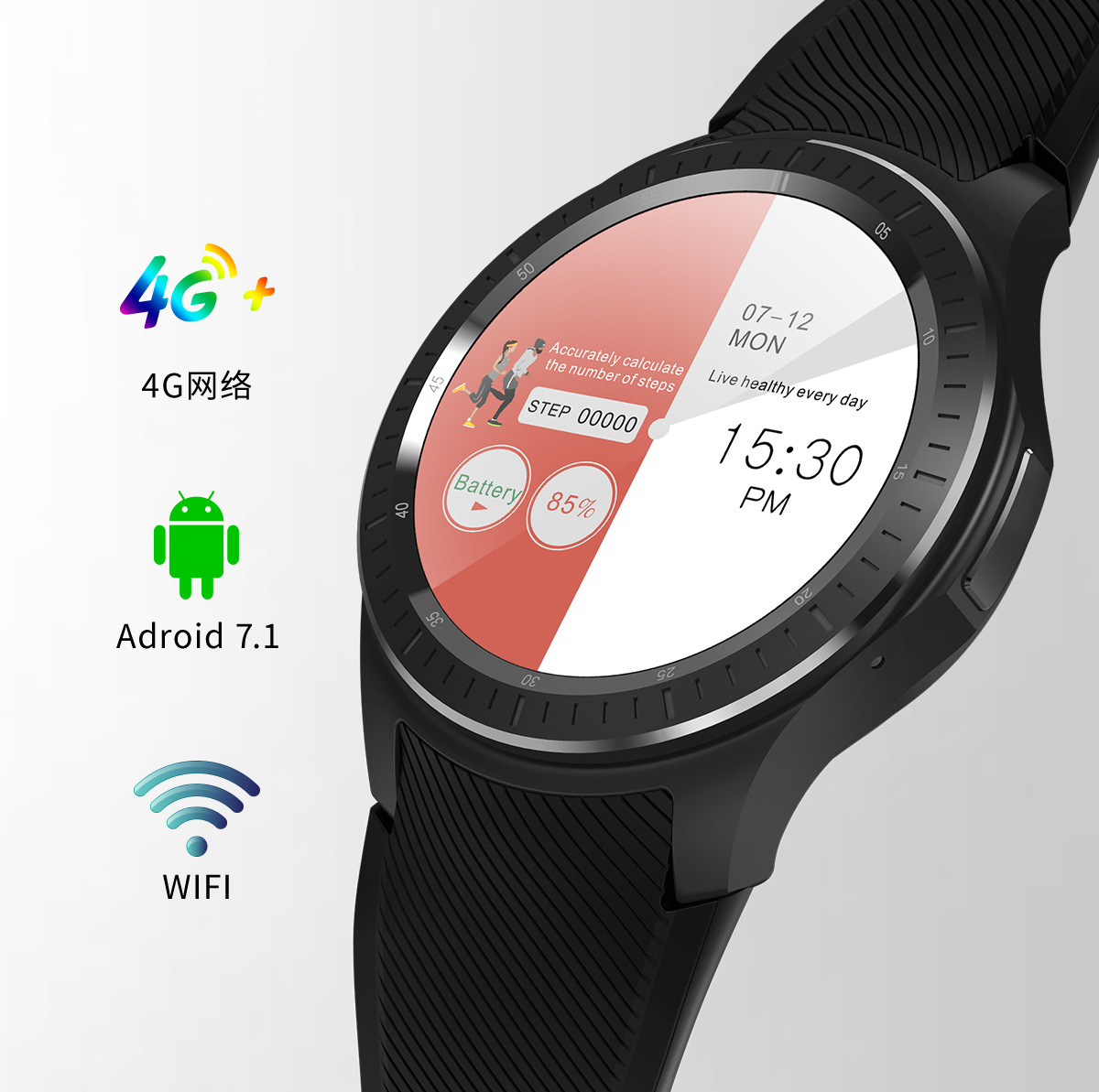 DM368PLUS 4G Smart Watch Android system can WI-FI Music Watch direct deal