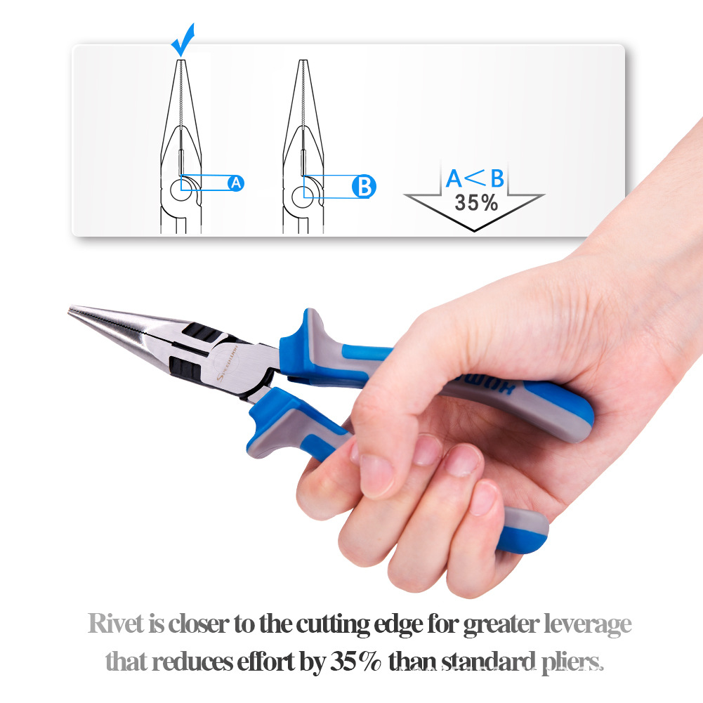 厂家直销 手动五金工具 德式省力尖嘴钳