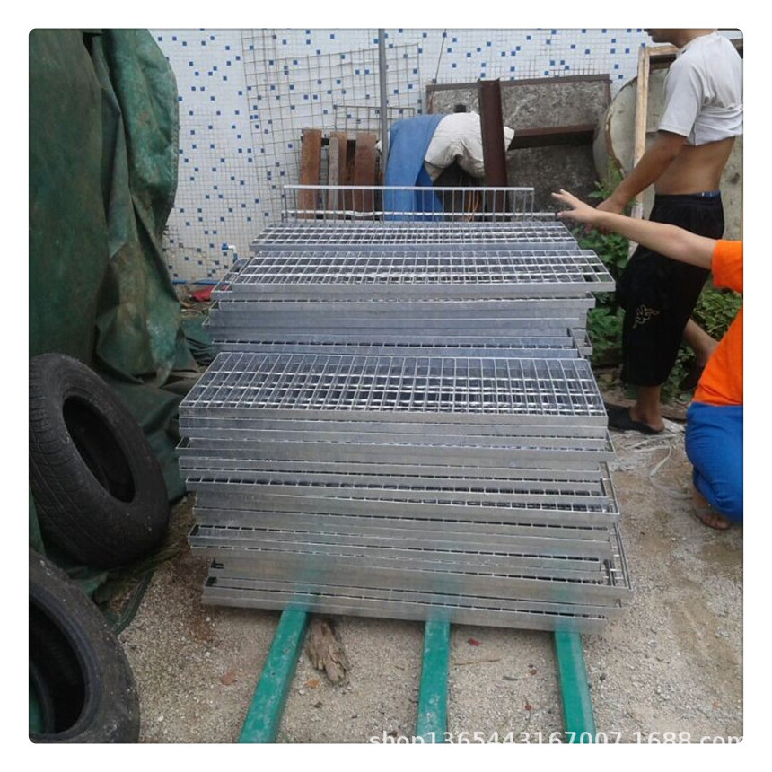 地下车库格栅盖板  热浸镀锌格栅板 地下水道钢格板 可订做