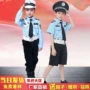 新款儿童交警男孩演出服