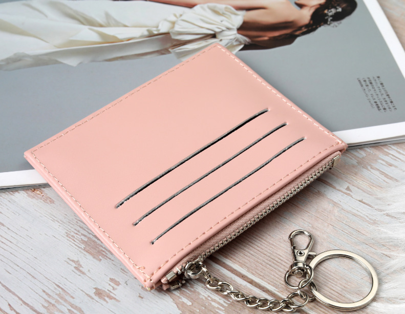 Women's Color Block Pu Leather Zipper Wallets display picture 14