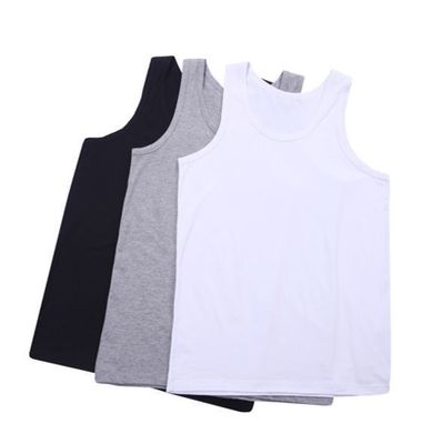 特价男装 批发男士莫代尔高弹力运动休闲健身跨栏宽 汗背心厂家